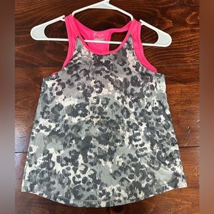 Tank top with built in sports bra